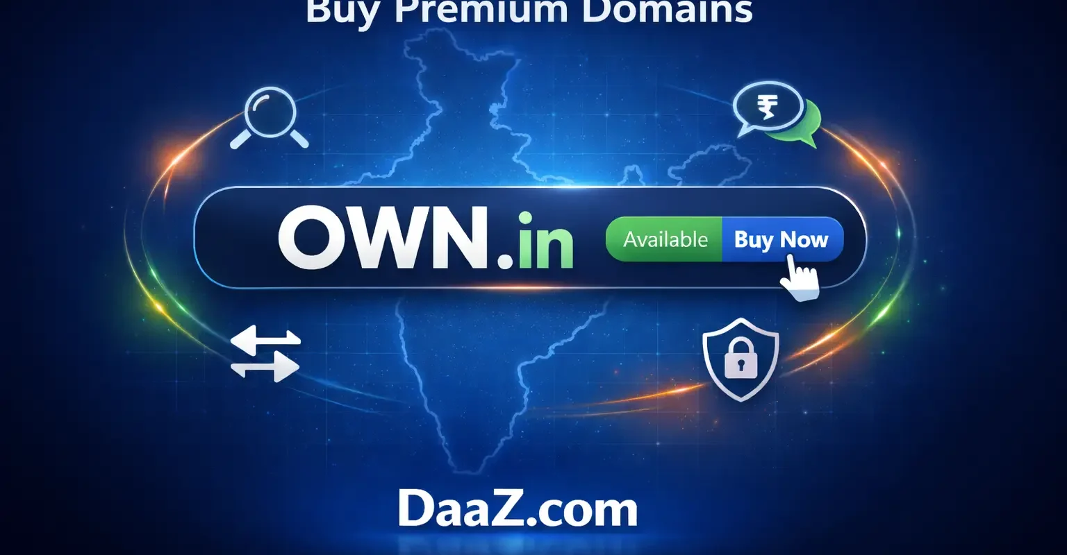 buy .in domain